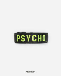 Aqua Extreme PRO | BioThane® Tactical  Halsband  | Black PSYCHO | Gr. M