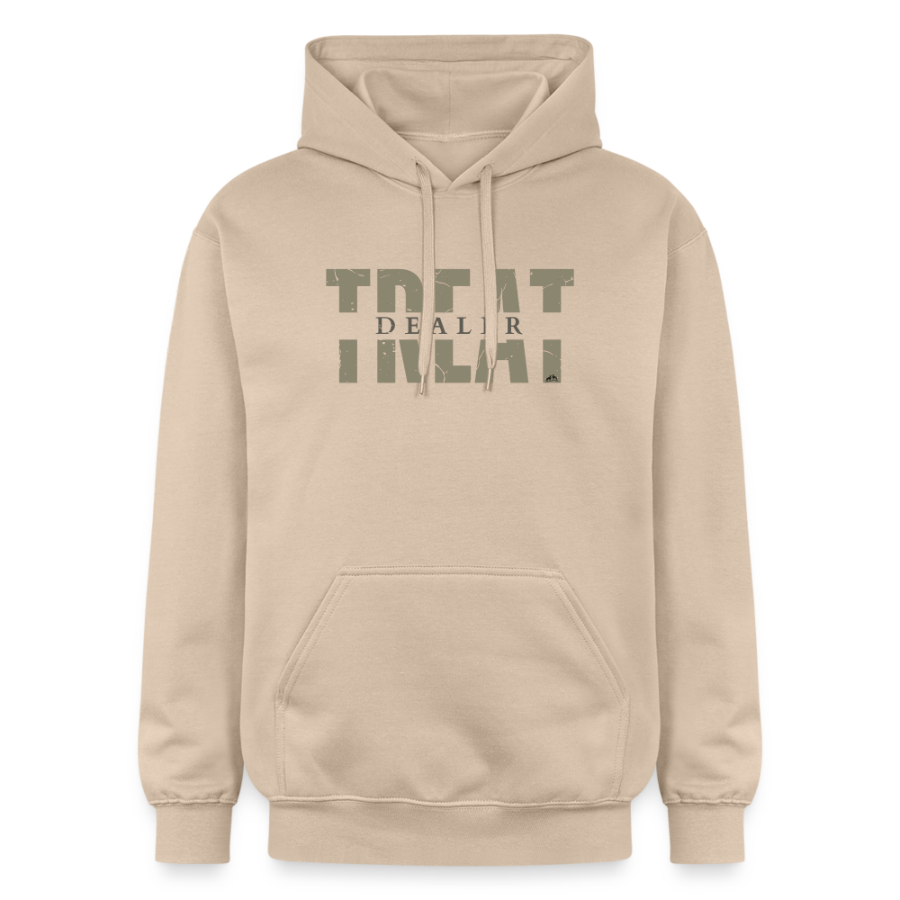 Unisex Softstyle® Hoodie | Treat Dealer - Sand