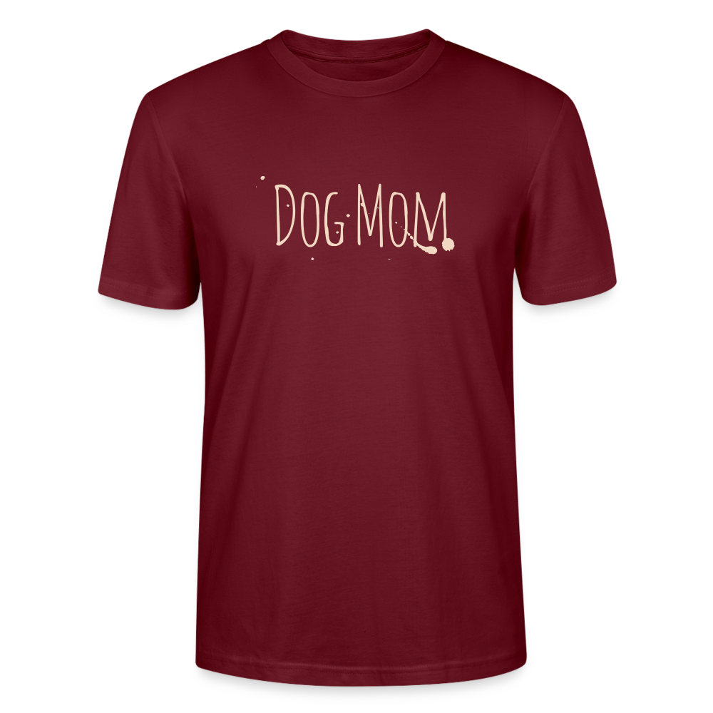 Unisex T-Shirt | Dog Mom - Burgunderrot