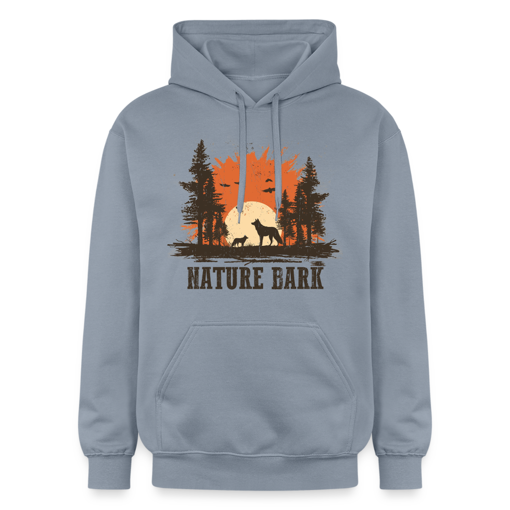 
                  
                    Unisex Softstyle® Hoodie | NatureBark - Blau
                  
                