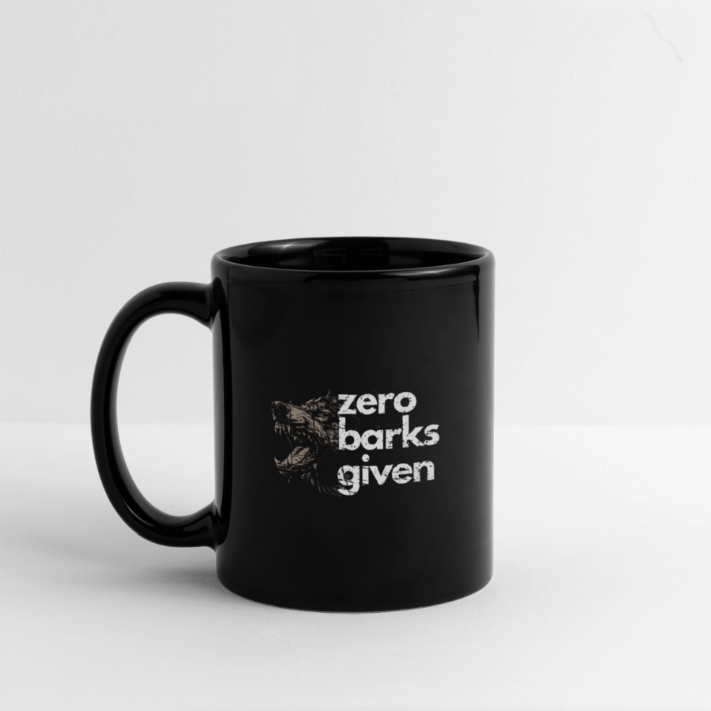 
                  
                    Tasse | Einfarbig | Zero Barks Given | White - Schwarz
                  
                