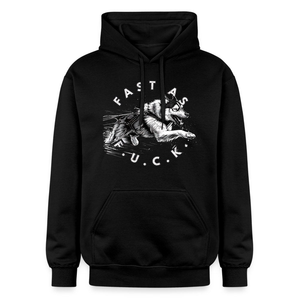 
                  
                    Unisex Softstyle® Hoodie | FAST AS FUCK - Schwarz
                  
                