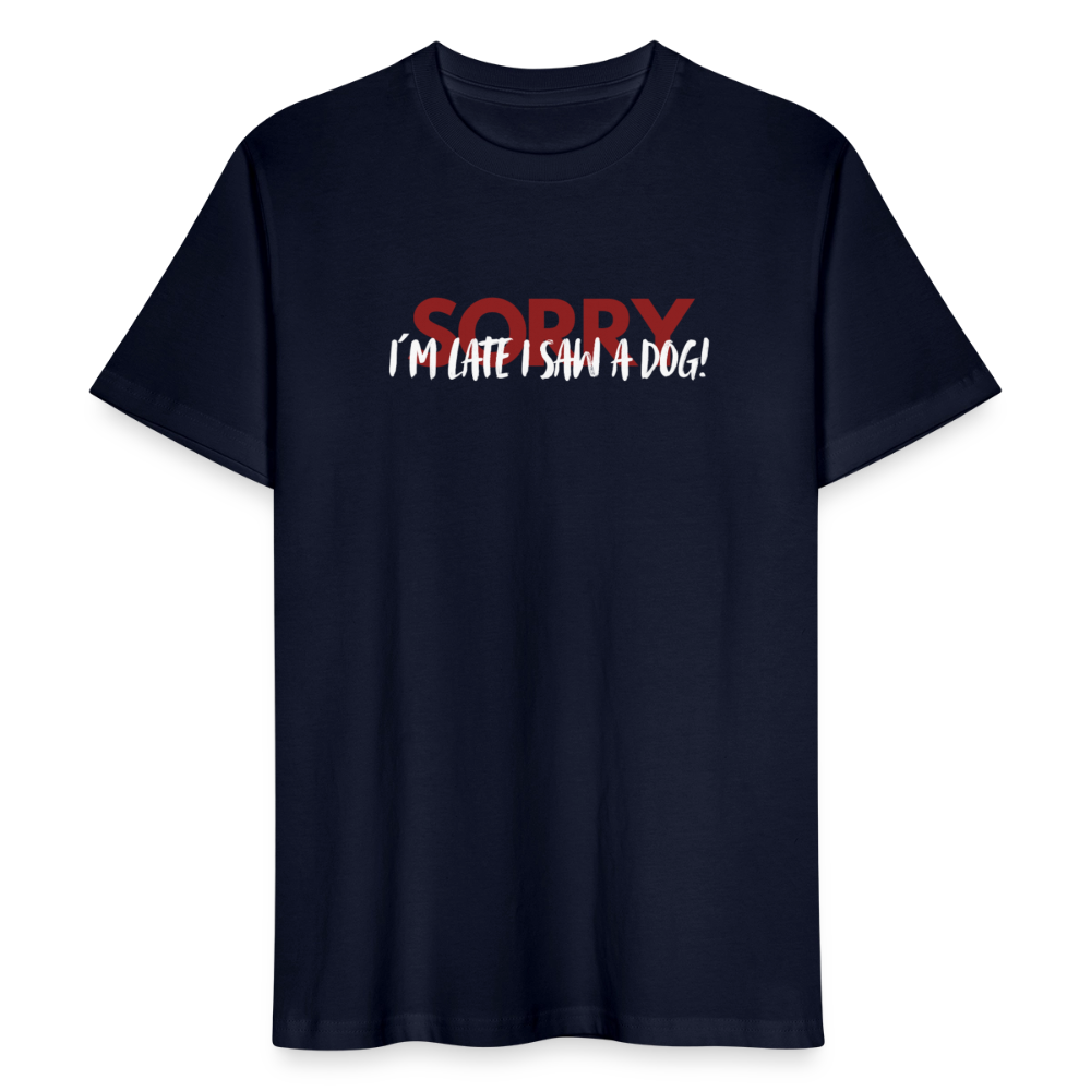 
                  
                    Unisex T-Shirt | SORRY - Navy
                  
                