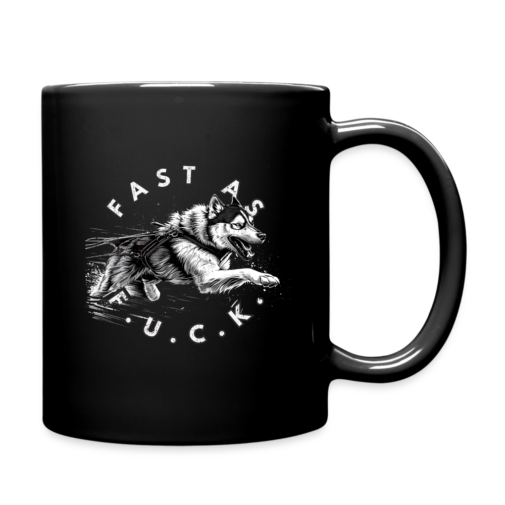 Tasse | Einfarbig | FAST AS FUCK - Schwarz