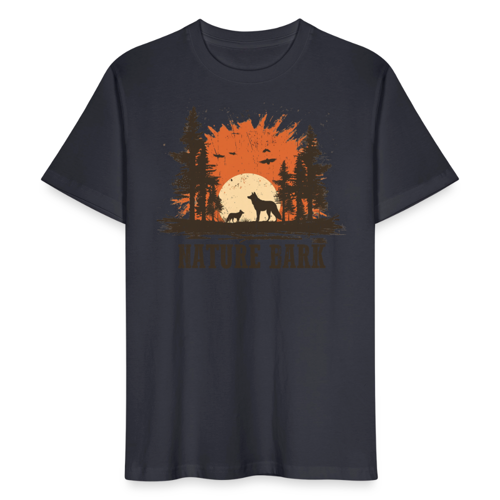 
                  
                    Unisex T-Shirt | NatureBark - Dunkles Graublau
                  
                