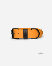 Aqua Classic | BioThane® Eyelet Collar | Pastel Pumpkin | Size S