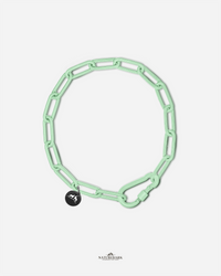 Chain Halsband | Pastell Mint | 4mm | HU 55cm