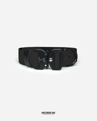 Aqua Extreme | BioThane® Tactical  Halsband  | Blackout | Gr.S