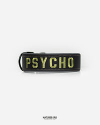 Aqua Extreme PRO | BioThane® Tactical  Halsband  | Black PSYCHO | Gr. M