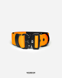 Aqua Extreme | BioThane® Tactical  Halsband  | Neon Orange | Gr.L
