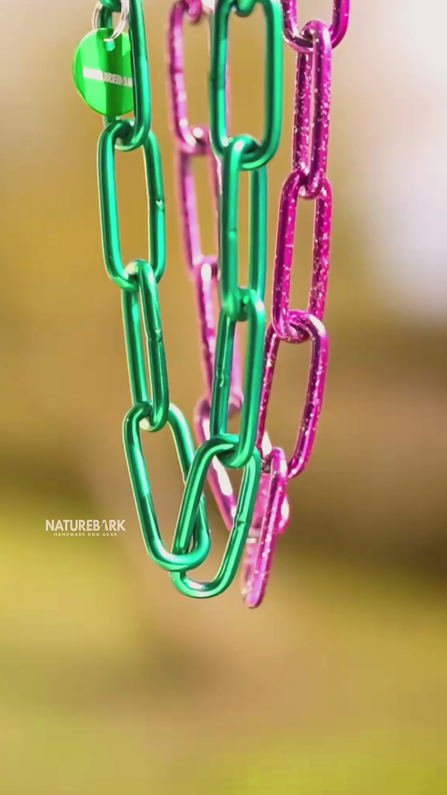 NB Chain | Karabinerhalsband | Spring Edition | SAPPHIRE | Custom