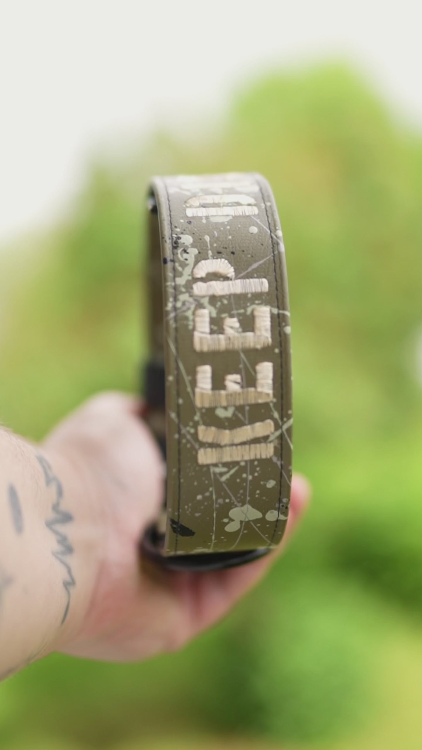 Aqua Extreme | BioThane® Tactical | EINZELSTÜCK | KEEP DISTANCE  | Gr. M