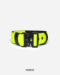 Aqua Extreme | BioThane® Tactical  Halsband  | NEON Gelb | Gr.M
